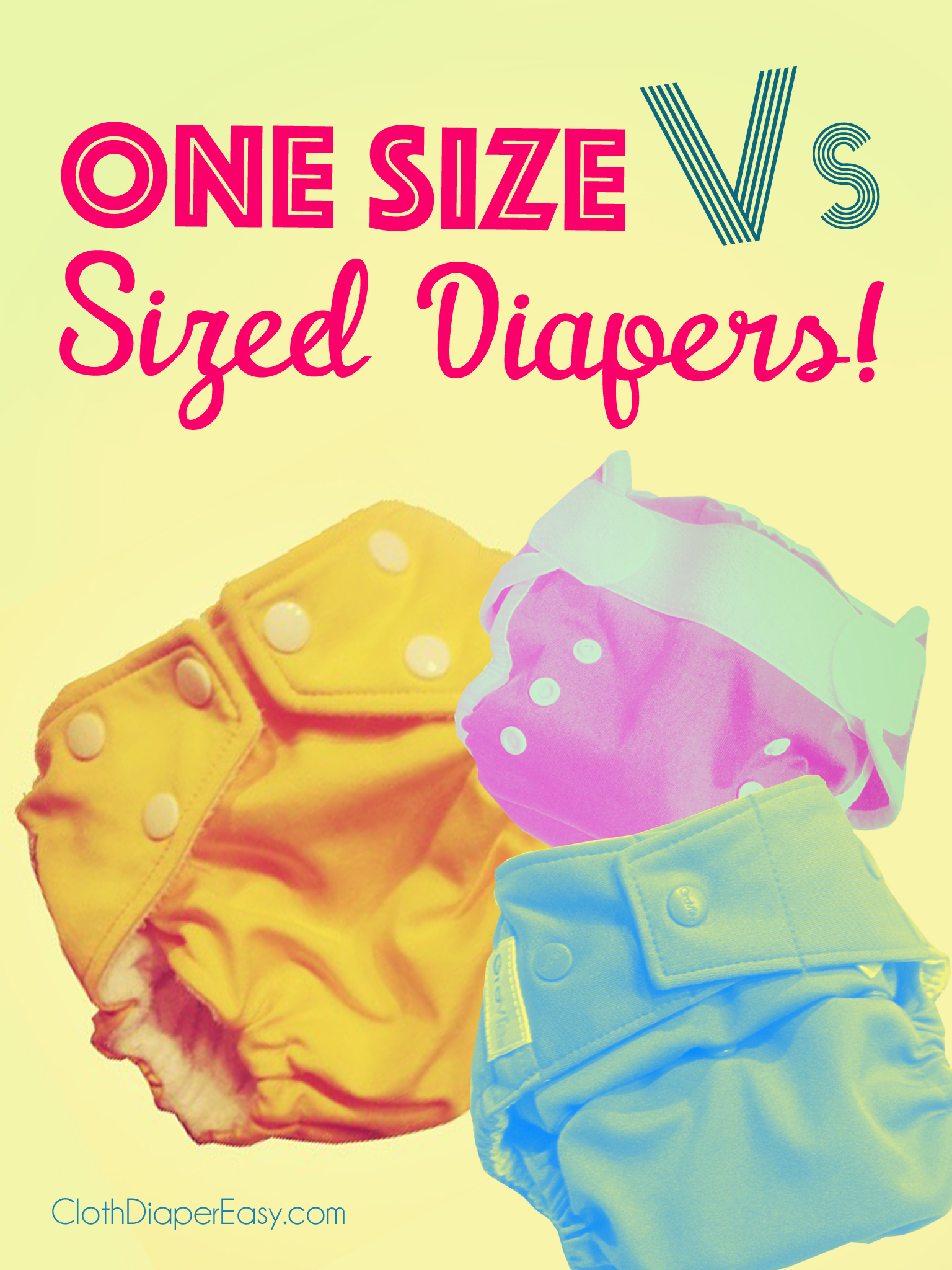 One Size Cloth Diapers