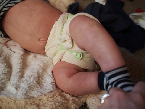 Newborn Cloth Diappers - Flats