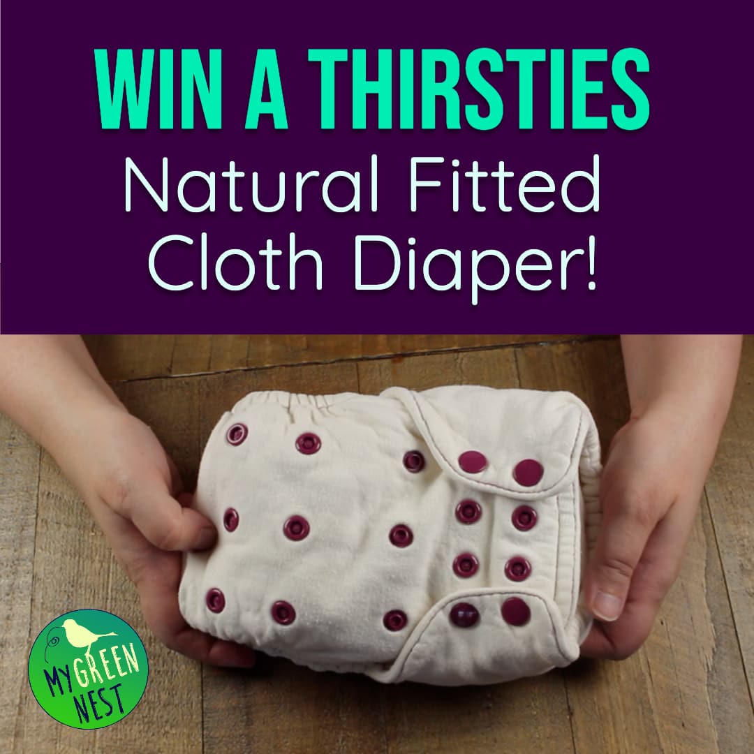 Thirsties Natural Fitted Cloth Diaper Giveaway Image
